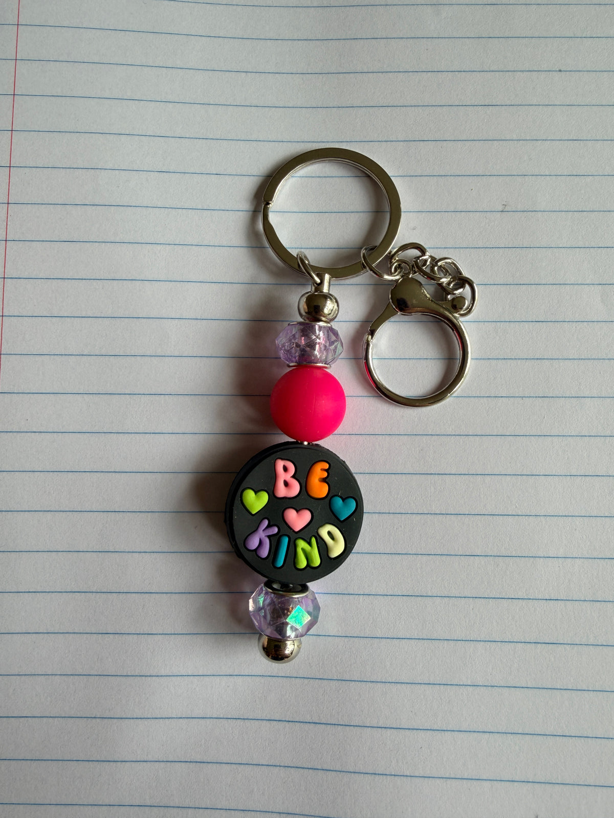 BE KIND KEYCHAIN