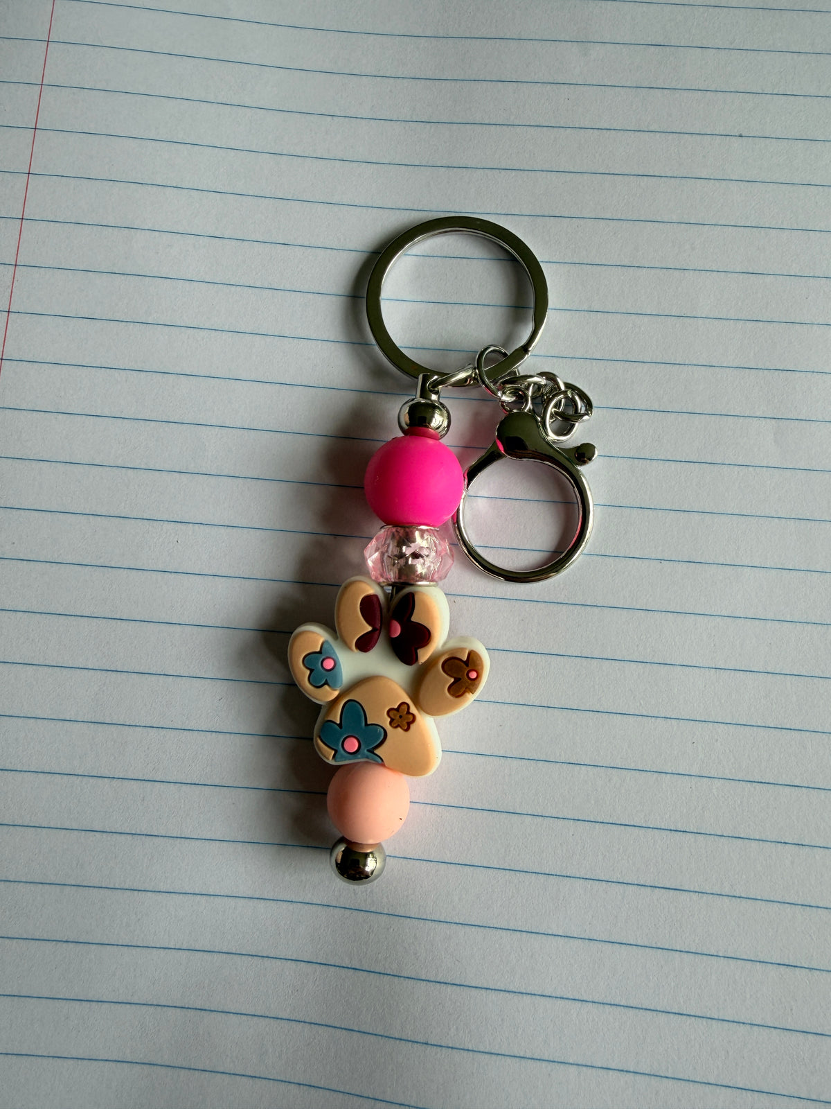 PAWPRINT KEYCHAIN