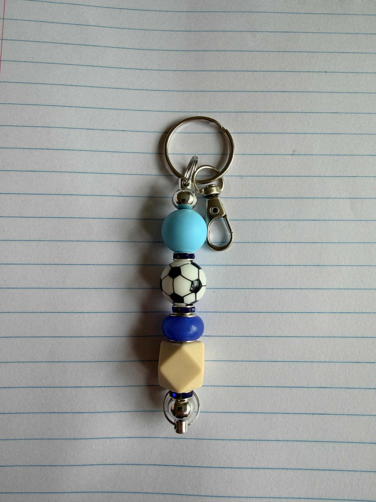 SOCCER BALL KEYCHAIN