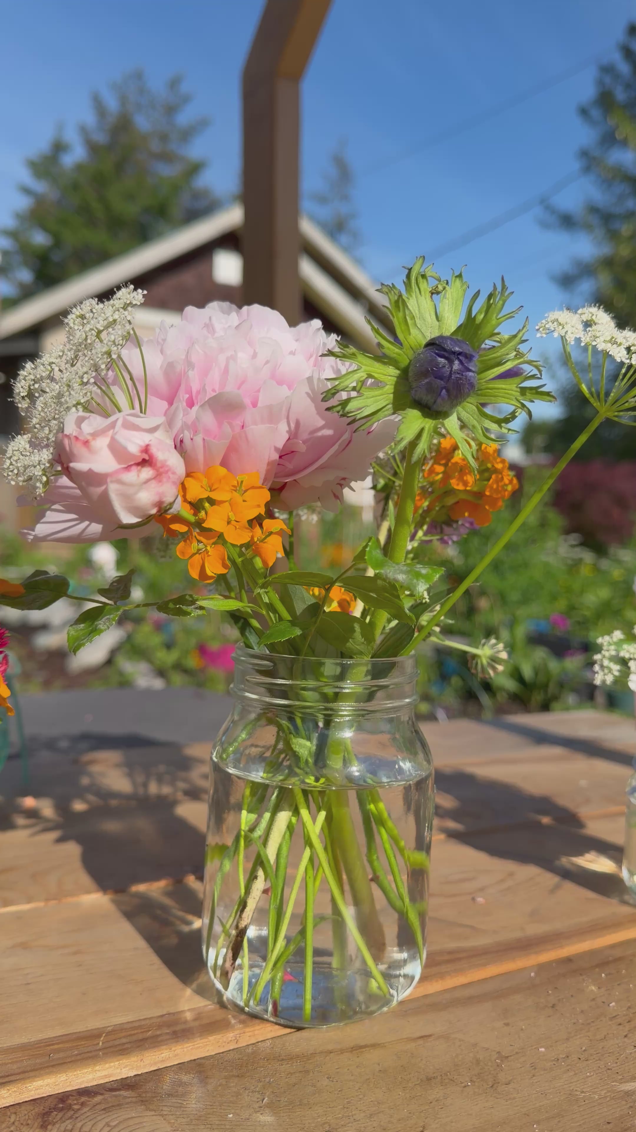 Flowers in a Jar - Large